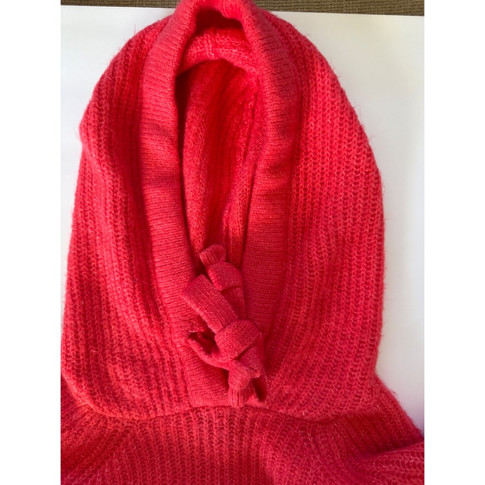 Abercrombie & Fitch Womens  Ribbed‎ Knit Hooded Sweater Cropped Size XS Preppy - Picture 10 of 10
